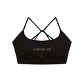 Strappy Clean Plate Club Yoga Sports Bra