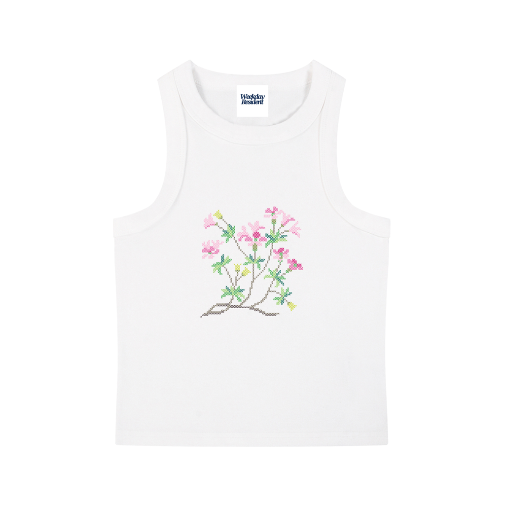 Cross Stitch Tank Top