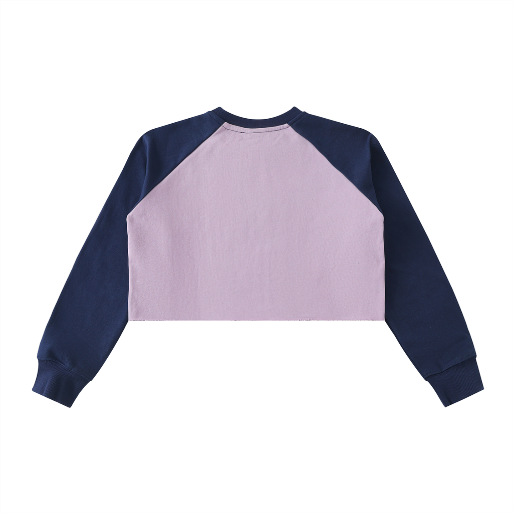 Dino Drafts Crop Sweatshirt