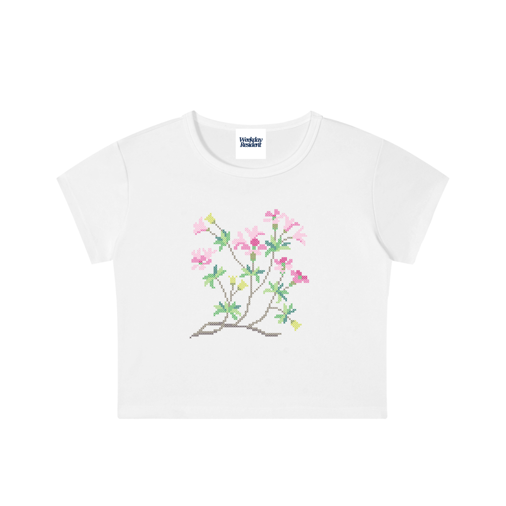 Cross Stitch Crop Top