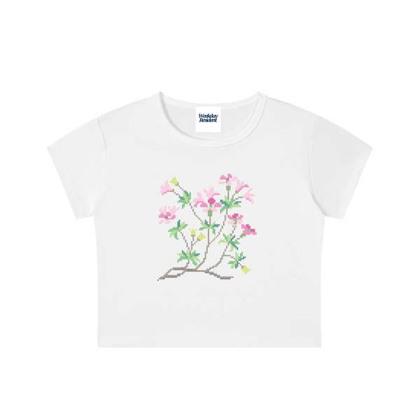 Cross Stitch Crop Top